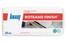 Шпаклевка гипсовая финишная KNAUF Ротбанд Финиш, 25 кг